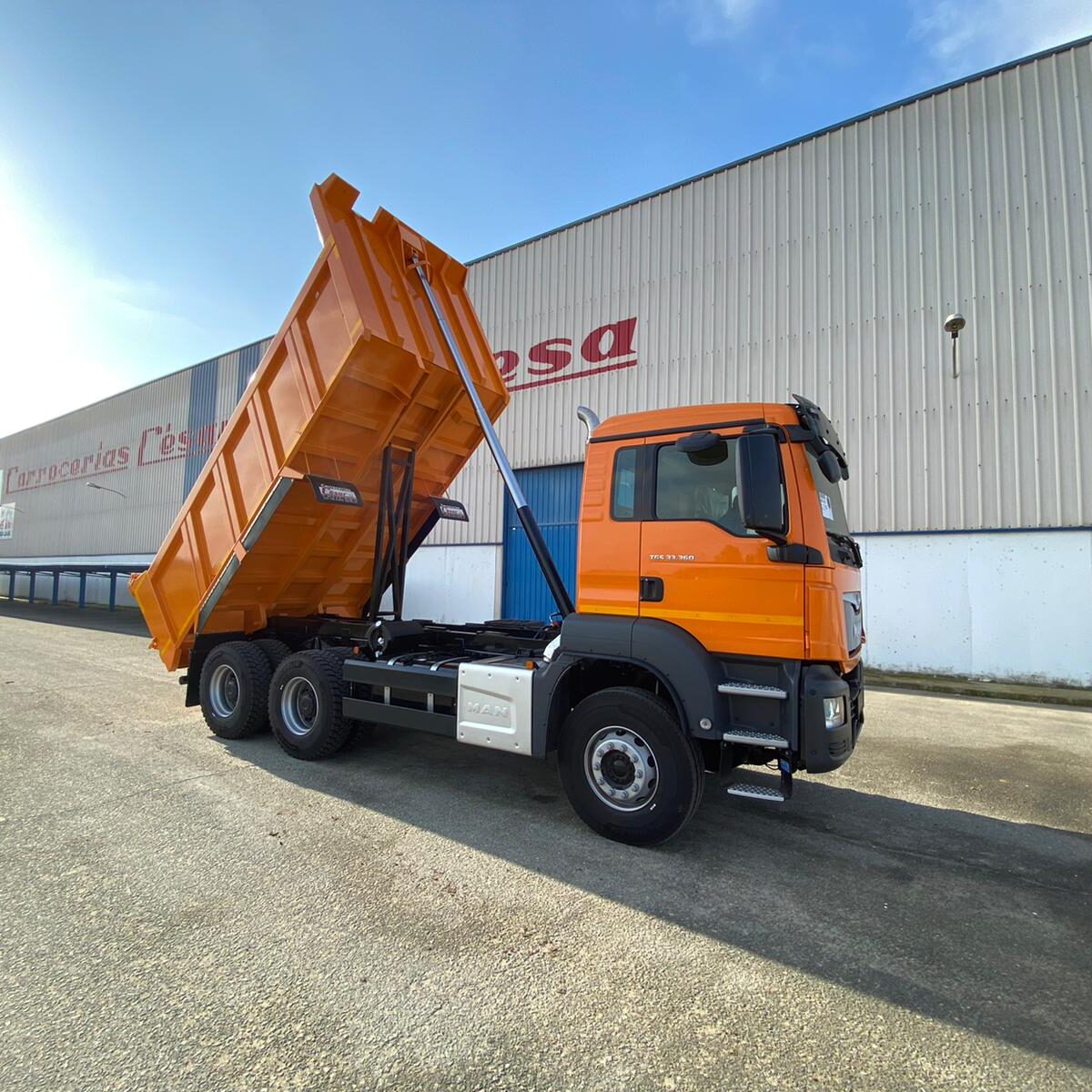 Basculante dumper