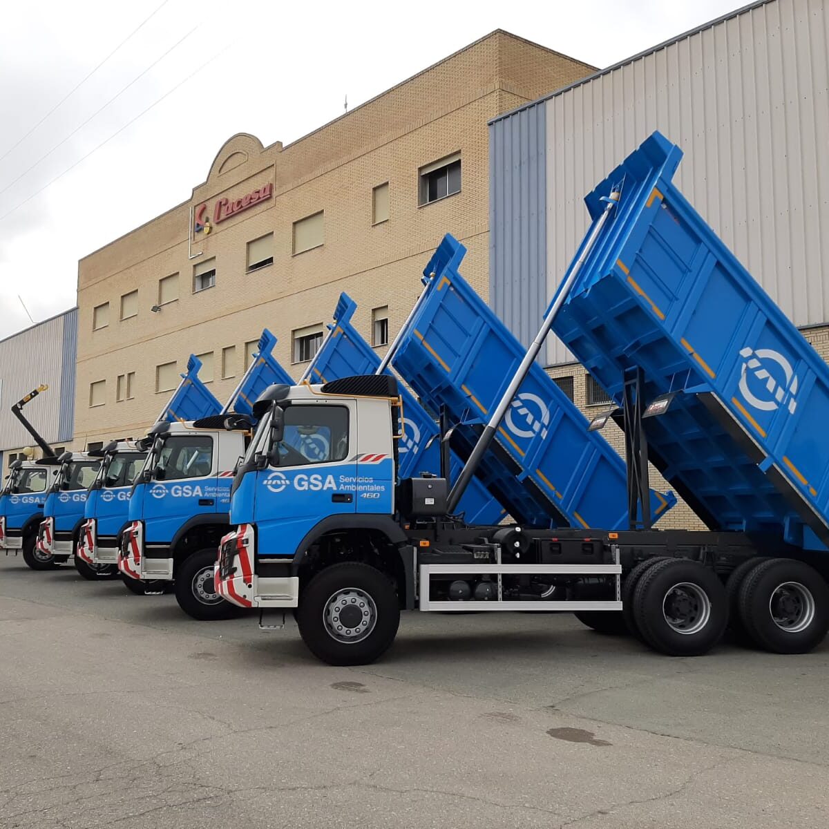 Basculantes dumpers